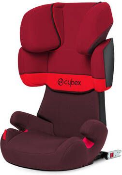 Cybex Autostoel Solution X Fix Rumba Red Dark Red