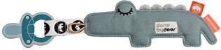 Done by Deer Baby Accessoires Cozy Keeper Croco Blauw