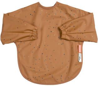 Done by Deer ™ Mouw slabbetje Dream y Stippen Mosterd