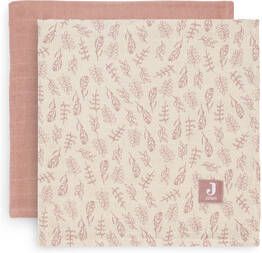 Jollein hydrofiele multidoek large 115x115cm set van 2 Meadow rosewood