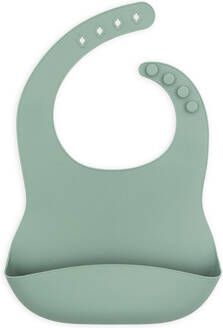 Jollein 2x Siliconen Baby Slab Ash Green