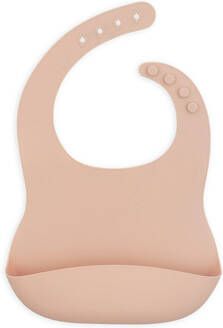 Jollein 2x Siliconen Baby Slab Pale Pink