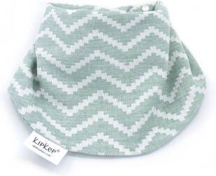 KipKep 3 in 1 Bib multidoek Kisses4You Calming Green