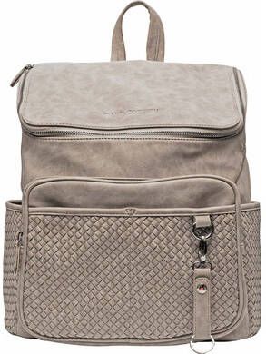 Little Company Luiertas Rugzak Lisbon Braided Taupe