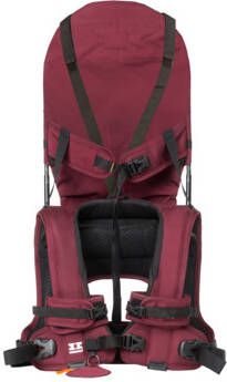 MiniMeis Kinddrager Schouderdrager Wijnrood