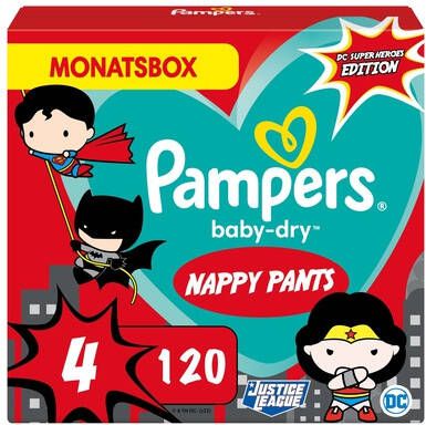 Pampers Baby Dry Pants Warner Brothers,, 9 15kg, maandbox(1 x 120 inlegluiers )