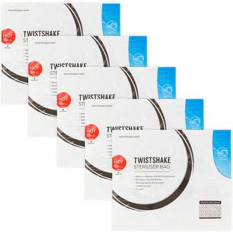 TWISTSHAKE® TWIST SHAKE Sterilisatiezakjes in een verpakking van