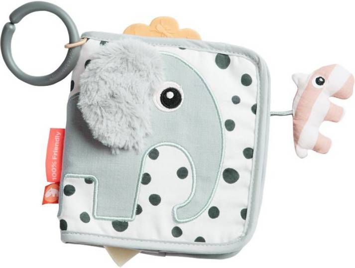 Done by Deer Baby Accessoires Activity Book Elphee Grijs