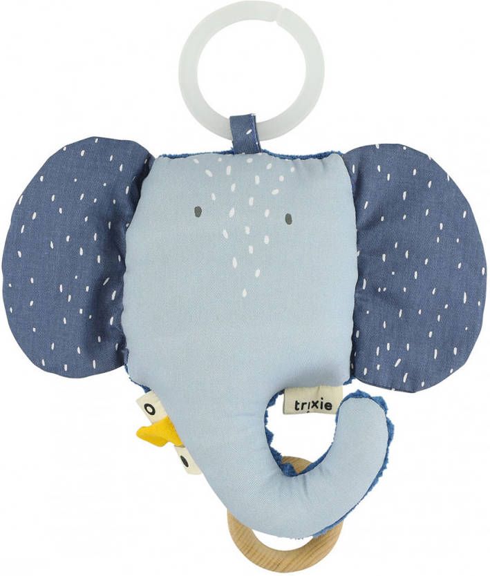 TRIXIE Baby Accessoires Music toy Mrs. Elephant Blauw