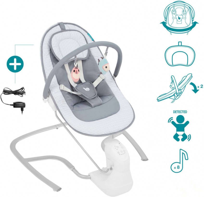 Babymoov Babyschommel Swoon Light grijs