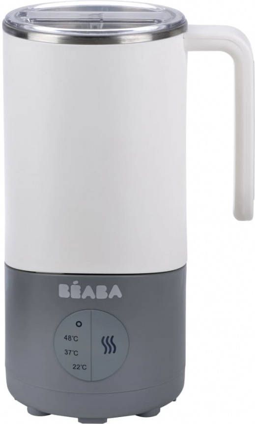 Beaba Babymelkverwarmer Milk Prep 450 ml wit en grijs
