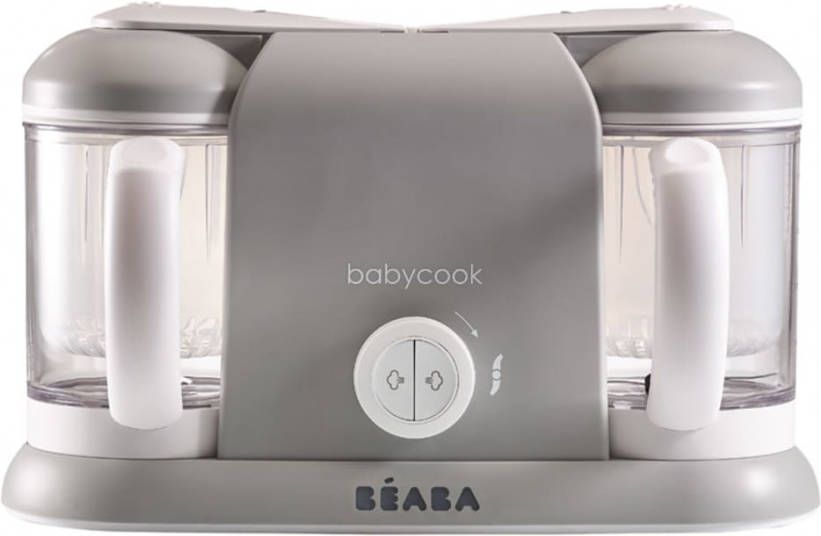 Beaba Babyvoeding keukenmachine 4 in 1 Babycook Duo 2200 ml grijs