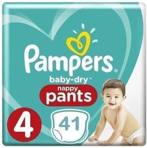 Pampers Baby dry Pants Luiers, 41 Slipjes