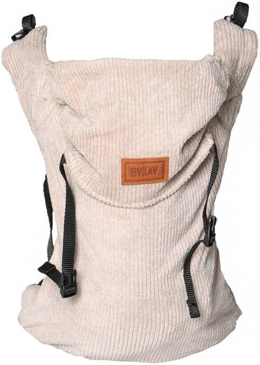 ByKay Click Carrier classic draagzak Rib Velvet Almond Sand