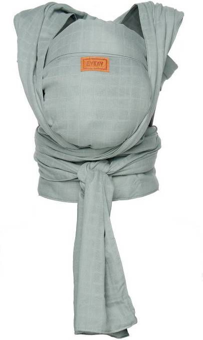 ByKay newborn halfbuckle draagdoek minty grey