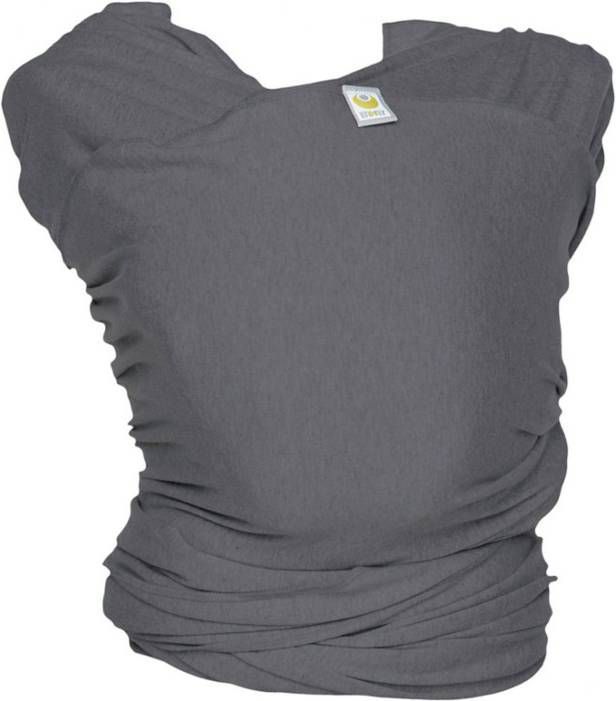 ByKay draagdoek Stretchy Wrap Classic antracite Grijs