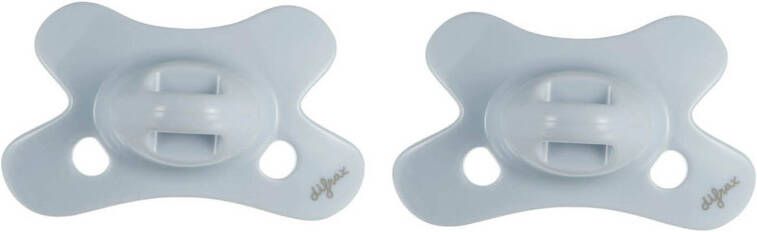 Difrax fopspeen Natural 0 6 mnd(2 stuks) Ice