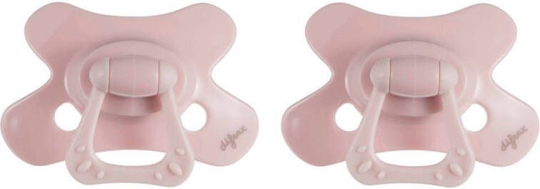 Difrax fopspeen Natural 12+ mnd(2 stuks) Blossom