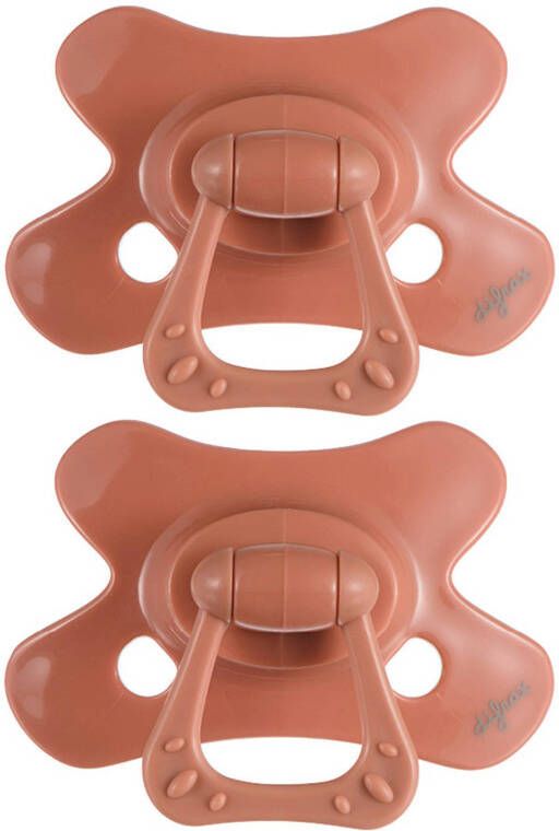 Difrax fopspeen Natural 20+ mnd(2 stuks) Brick