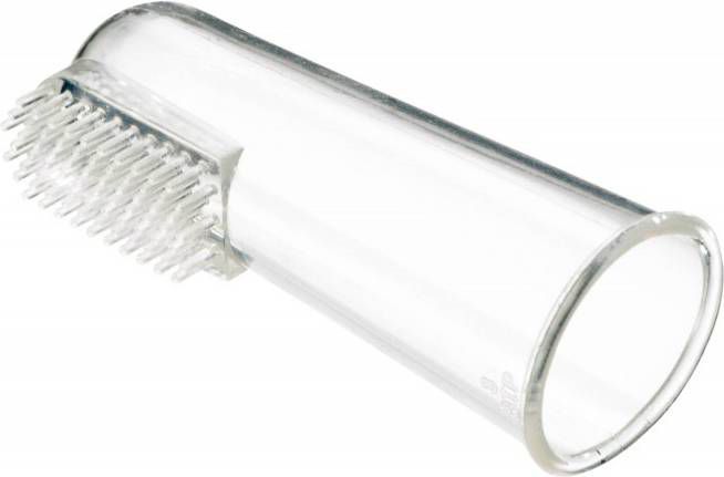 Difrax Vingertop Tandenborstel Transparant