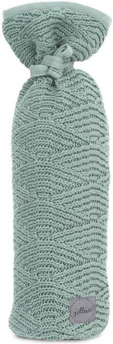 Jollein kruikenzak River knit ash green