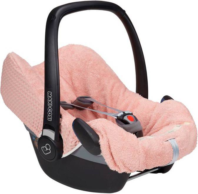 Koeka Antwerp autostoelhoes 0+ 3 punts shadow pink