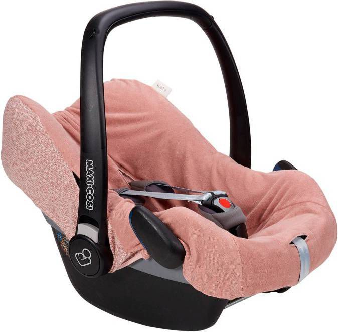 Koeka autostoelhoes Vigo voor maxi-cosi 3/5 punts Old Pink