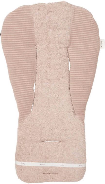 Koeka Vik inlegkussen autostoel/wipstoel/buggy 3/5 punts oudroze