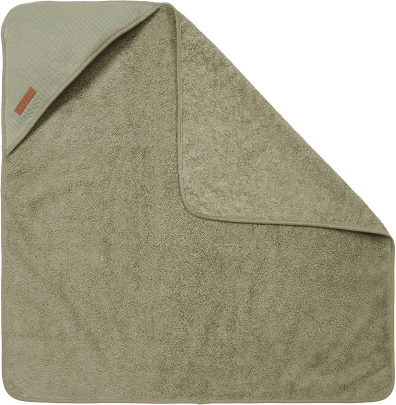 Little Dutch badcape 75x75 cm Pure Olive