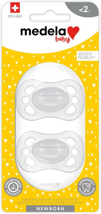 Medela Baby fopspeen New Born 0 2m(2 stuks )