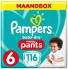 Pampers Luiers Baby Dry Pants Extra Large 116 Luier 15+ kg Maandbox online kopen
