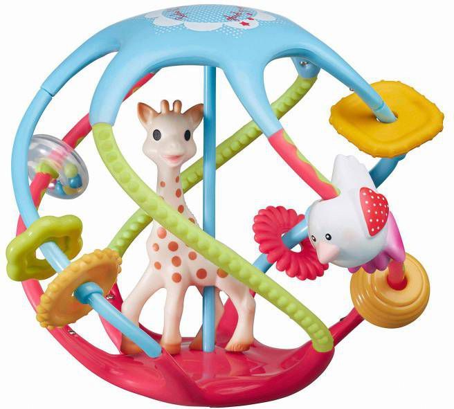 kleine giraffe Speelgoed Sophie de giraf