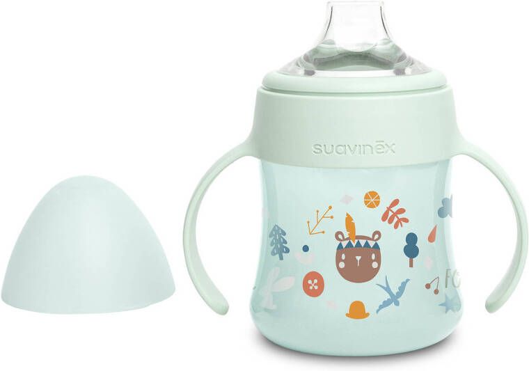 Suavinex Drinkbeker met handvat 150ml Forest Groen