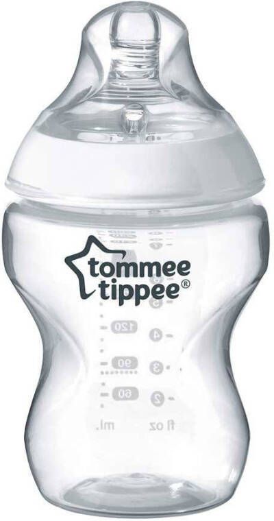 Tommee Tippee  Closer 2 Nature Flesje 260ml 0m+ Transparent Gr.260ml-350ml