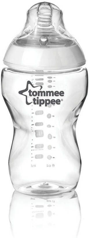Tommee Tippee  Closer 2 Nature 340ml 3m+ Transparent Gr.380ml-750ml online kopen